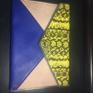 Rebecca Minkoff Snake Skin Clutch